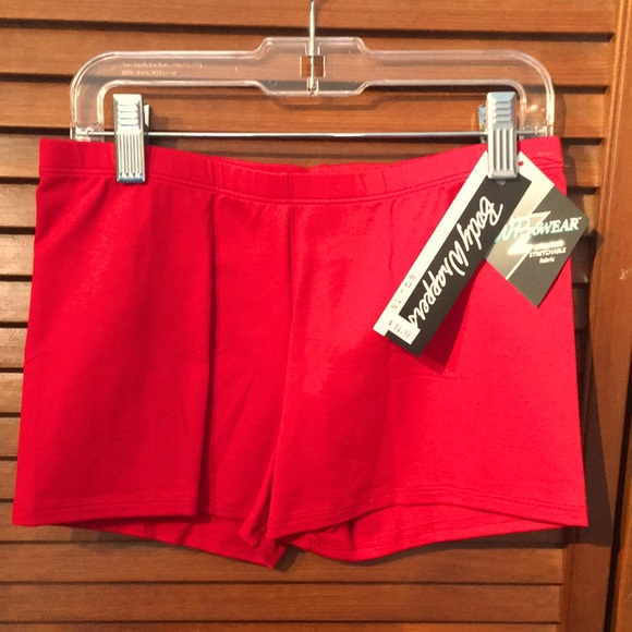 Body Wrappers Pants - Body Wrappers Dance Shorts Size Medium New